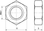 Габариты NUT A11